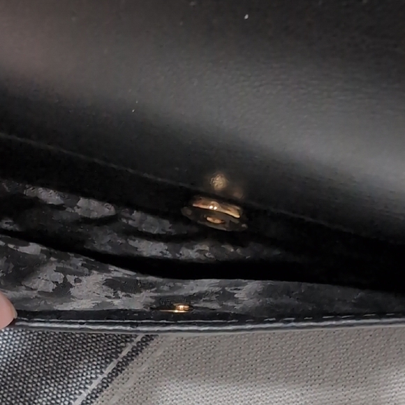 Karl Lagerfeld Paris Saddle Heart Studded Crossbody - Picture 4 of 10